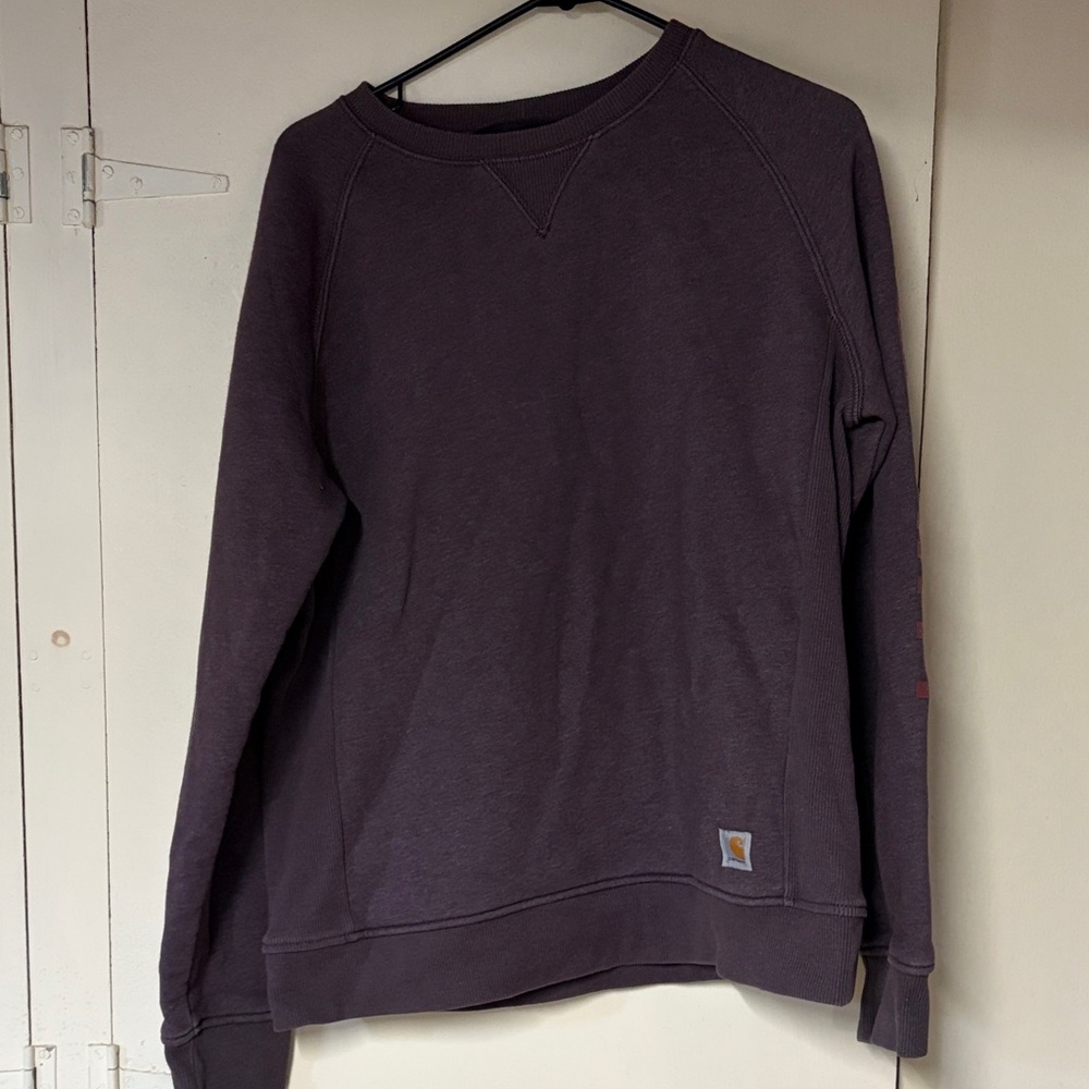 Carhartt Men's Crewneck Sweatshirt - Plum